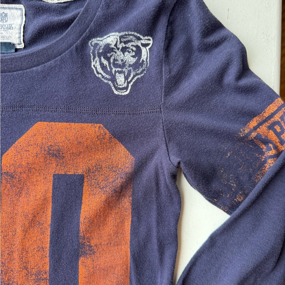 PINK VICTORIA'S SECRET Chicago Bears Long sleeve shirt Vintage Rare Size XS - Picture 2 of 6